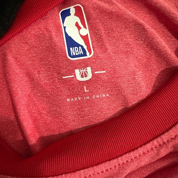 NBA CHICAGO BULLS Red Men's Shirt - Picture 5 of 5